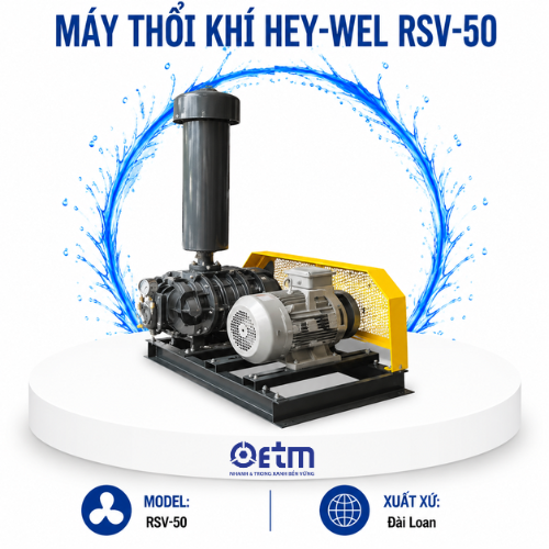 Máy thổi khí Hey-Wel RSV-50